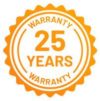 25 year warranty icon
